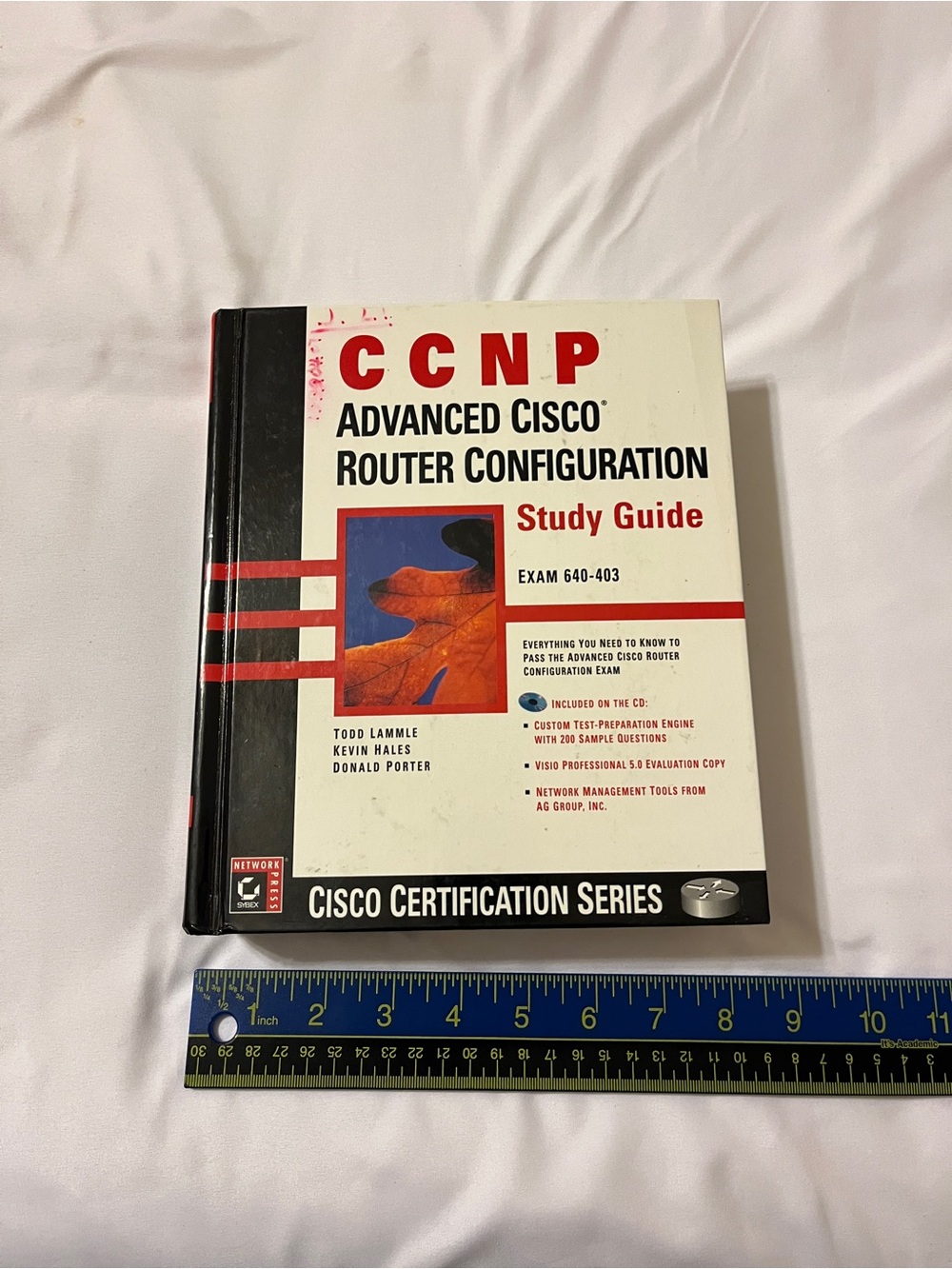 (Original $49.99) Sybex CCNP Advanced Cisco Router Configuration Study Guide CD - Picture 7 of 16